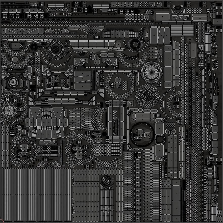 SIG Sauer ROMEO-MSR Sight Low-poly 3D model_4