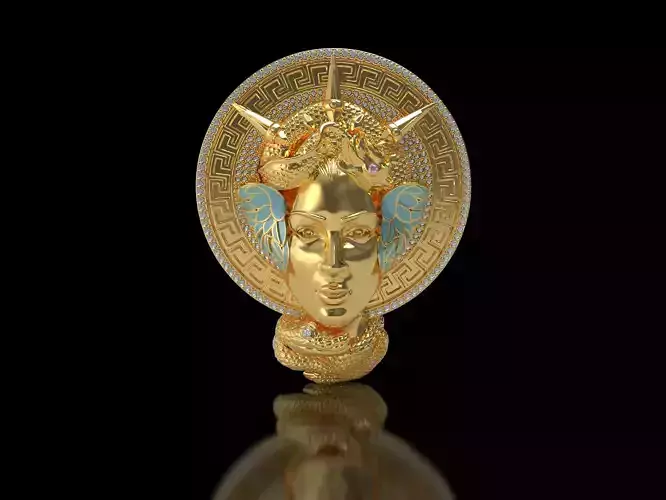 medal madusa 6 3D print model