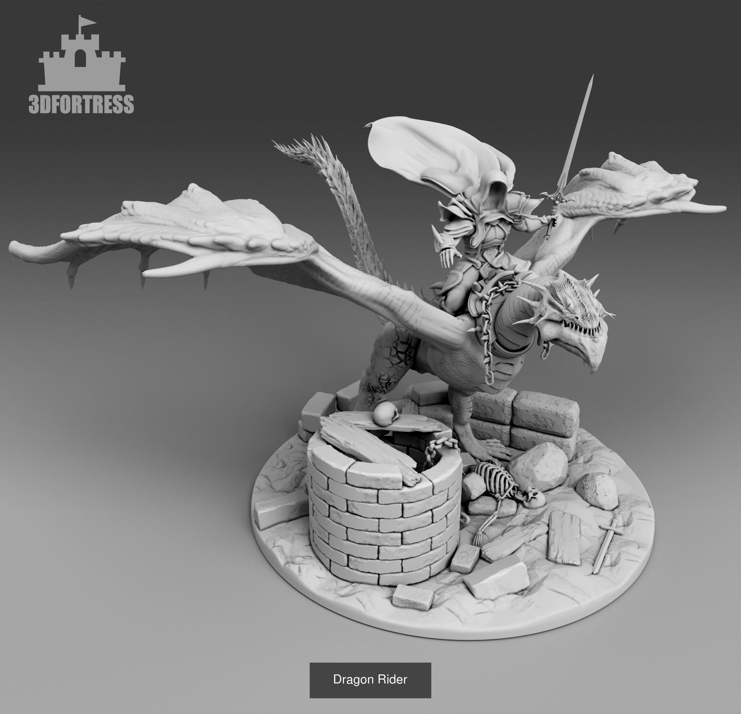 Dragon Lair 3D Model Collection_16