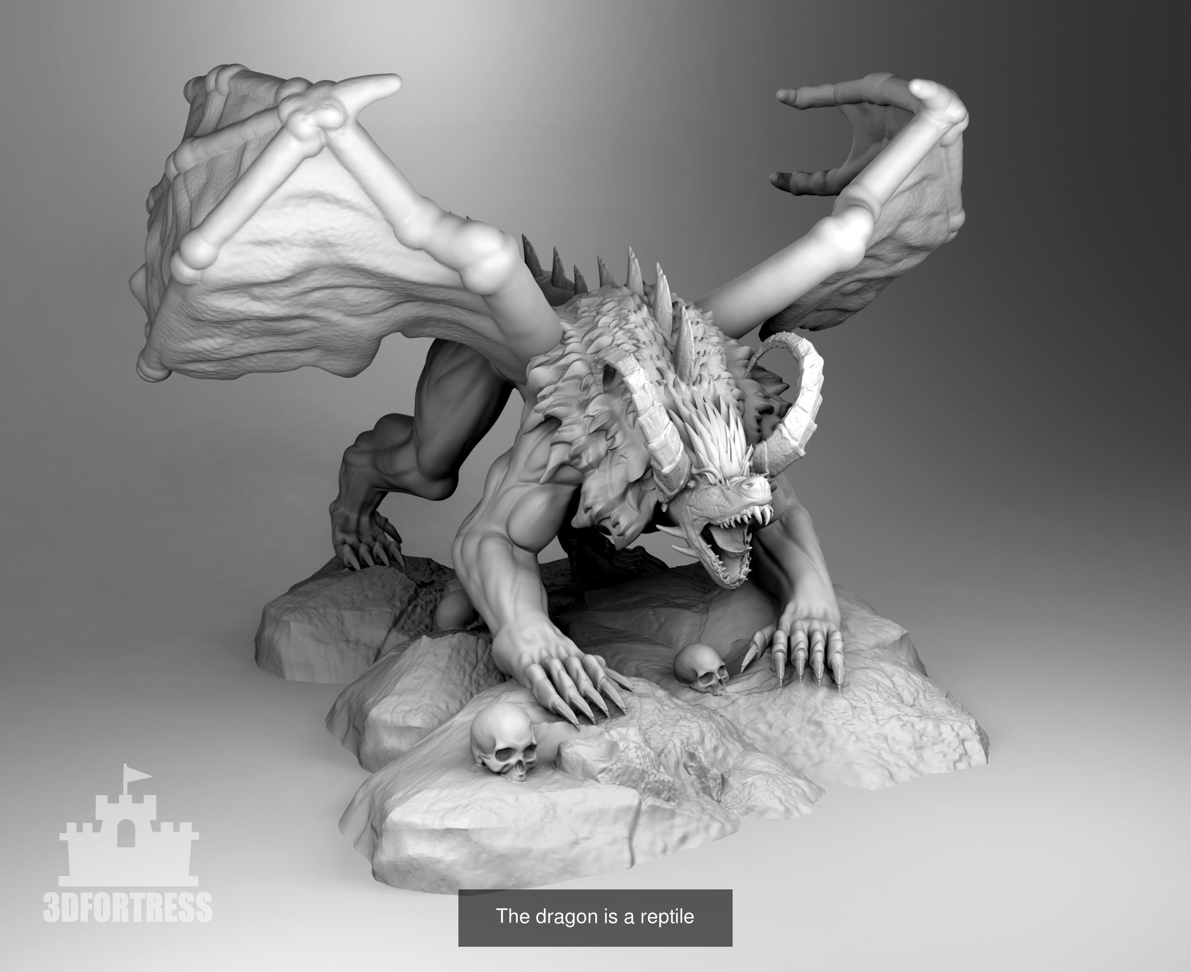 Dragon Lair 3D Model Collection_9