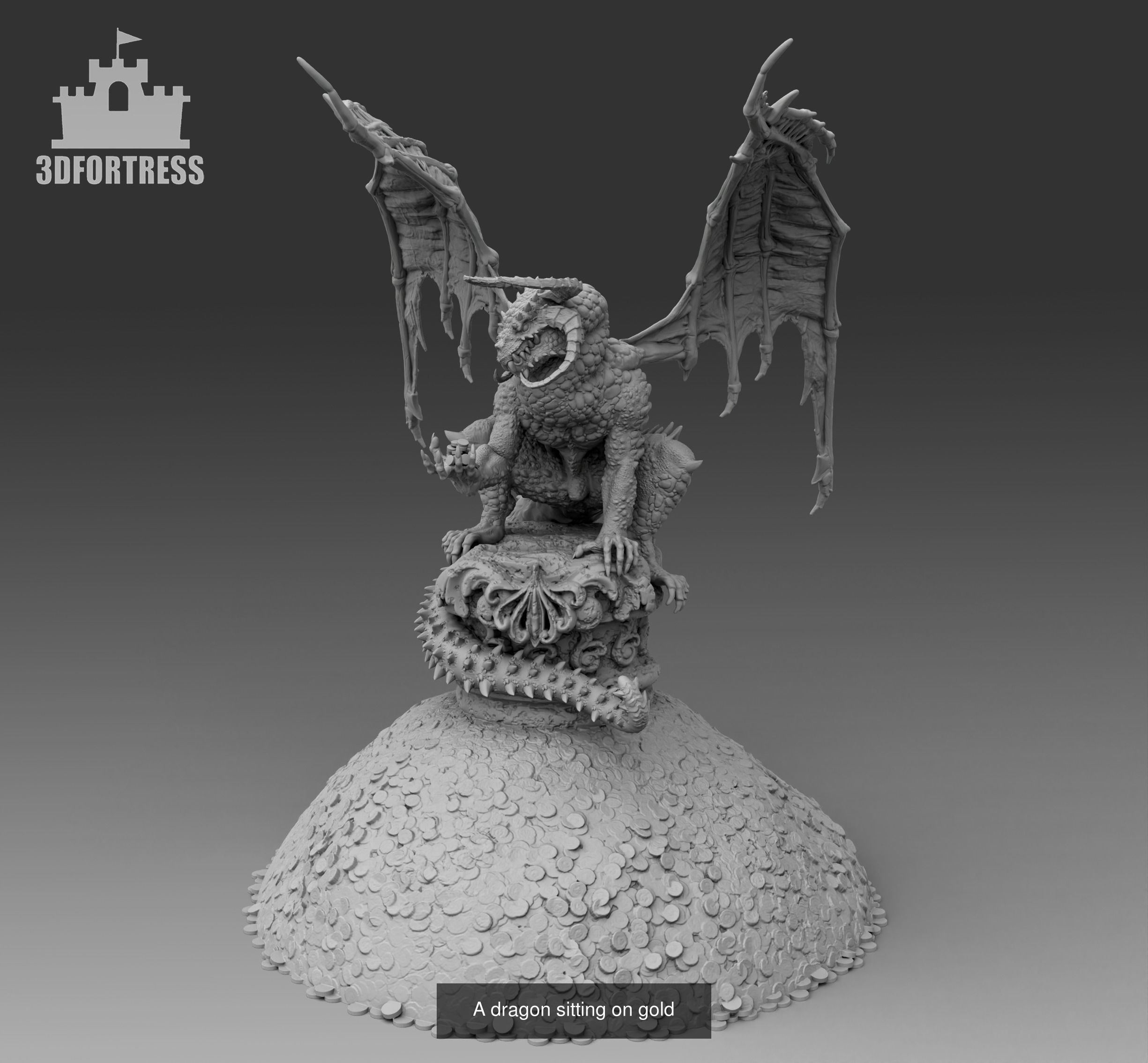 Dragon Lair 3D Model Collection_38