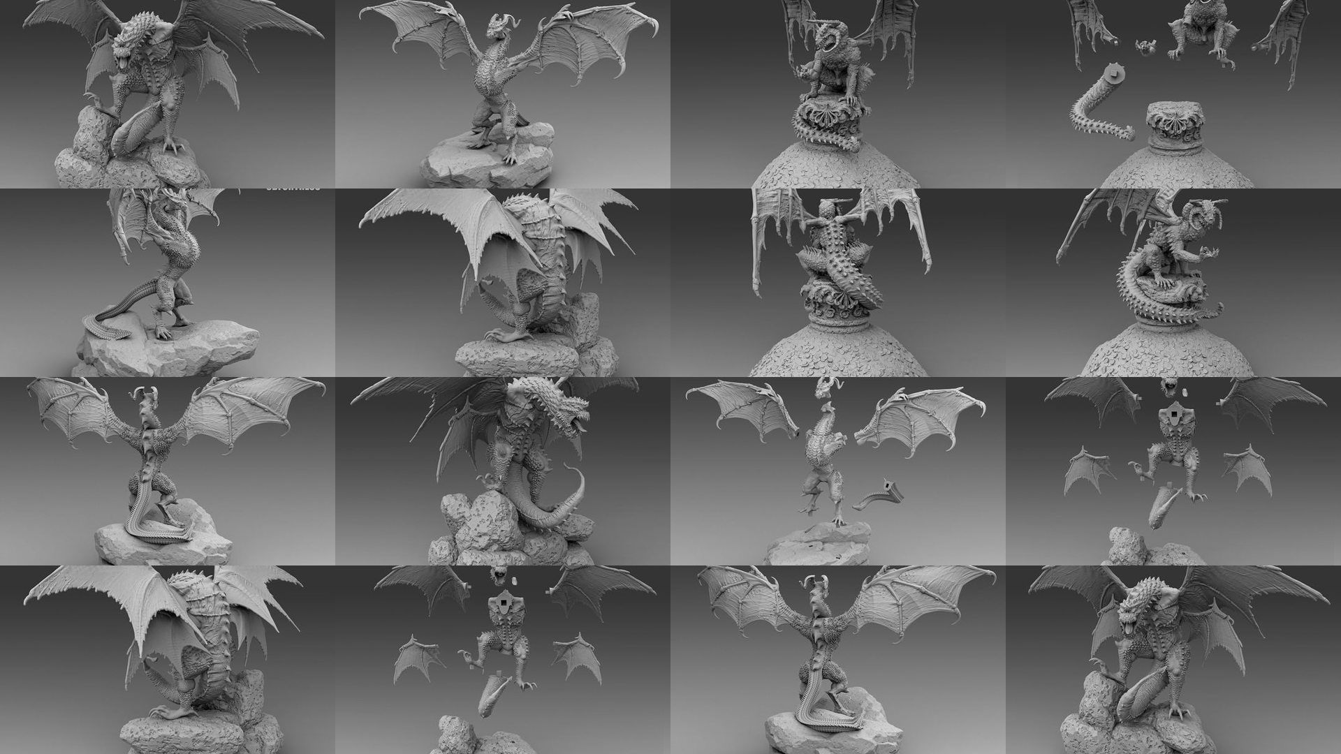 Dragon Lair 3D Model Collection_2