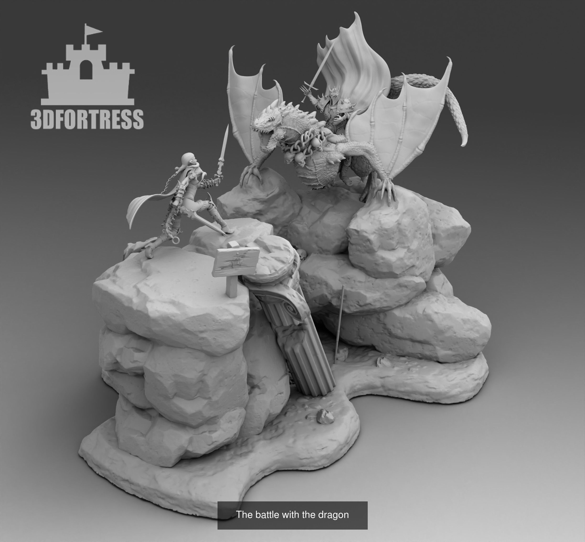 Dragon Lair 3D Model Collection_32