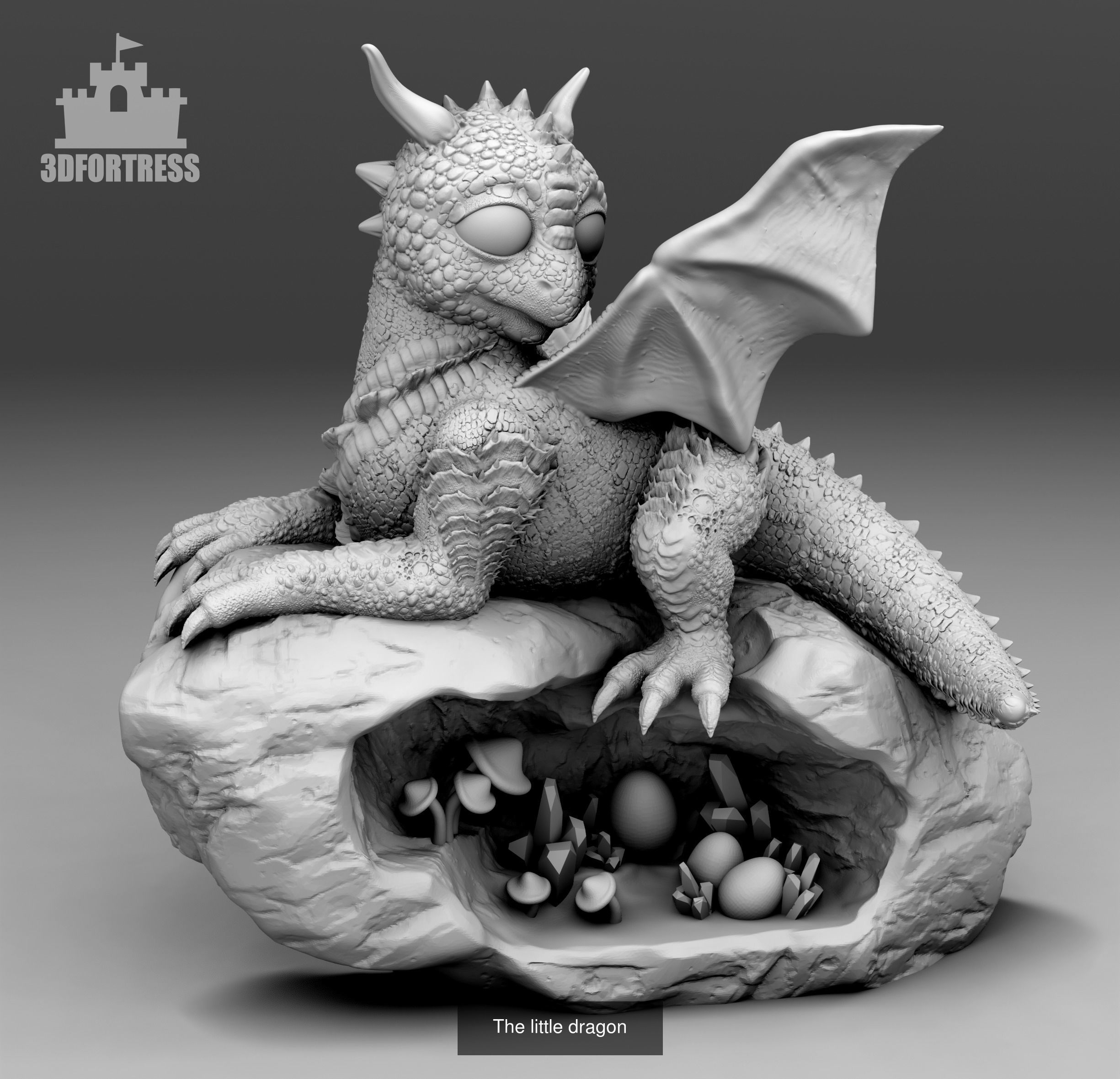 Dragon Lair 3D Model Collection_5