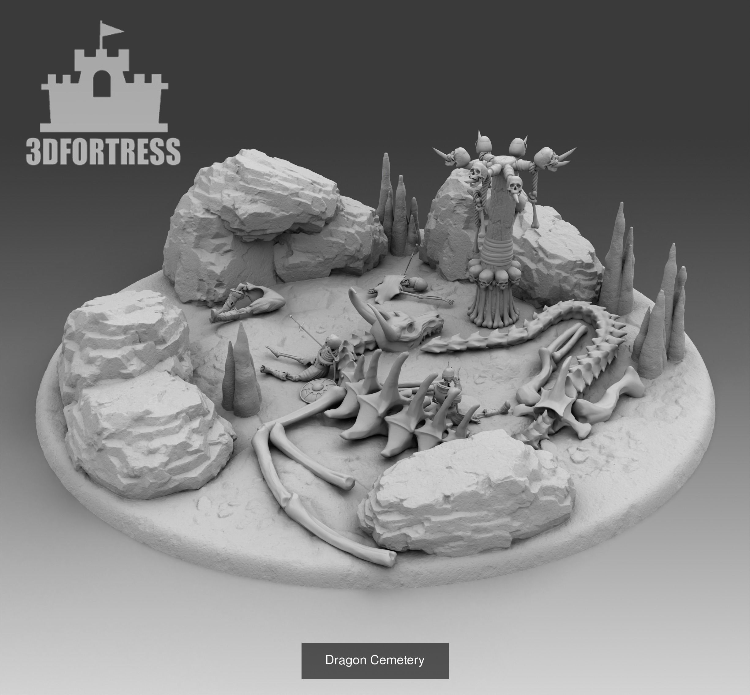 Dragon Lair 3D Model Collection_35