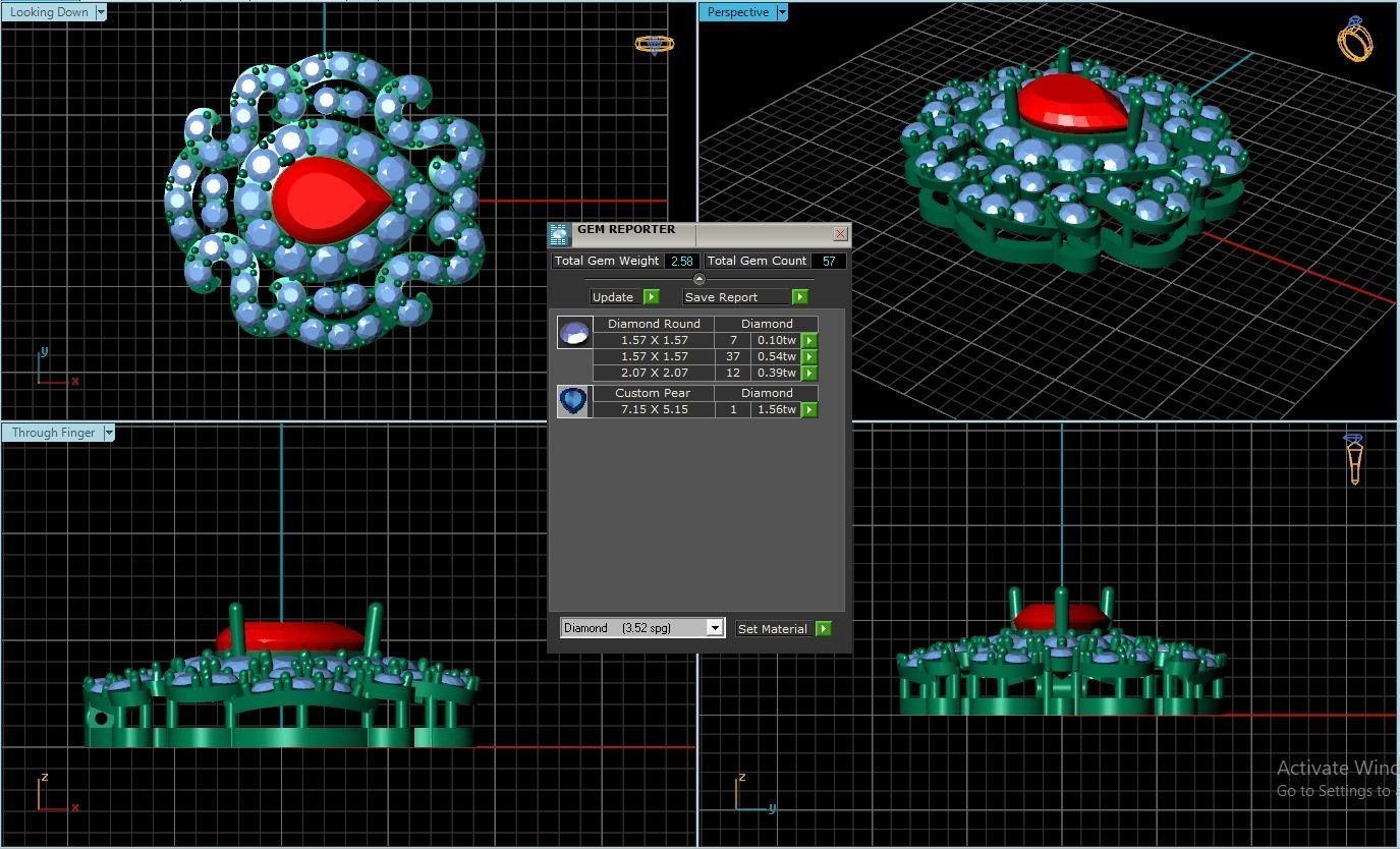 Pendant 3D print model_1