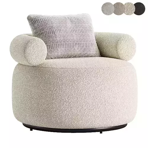 Huggy Swivel Armchair