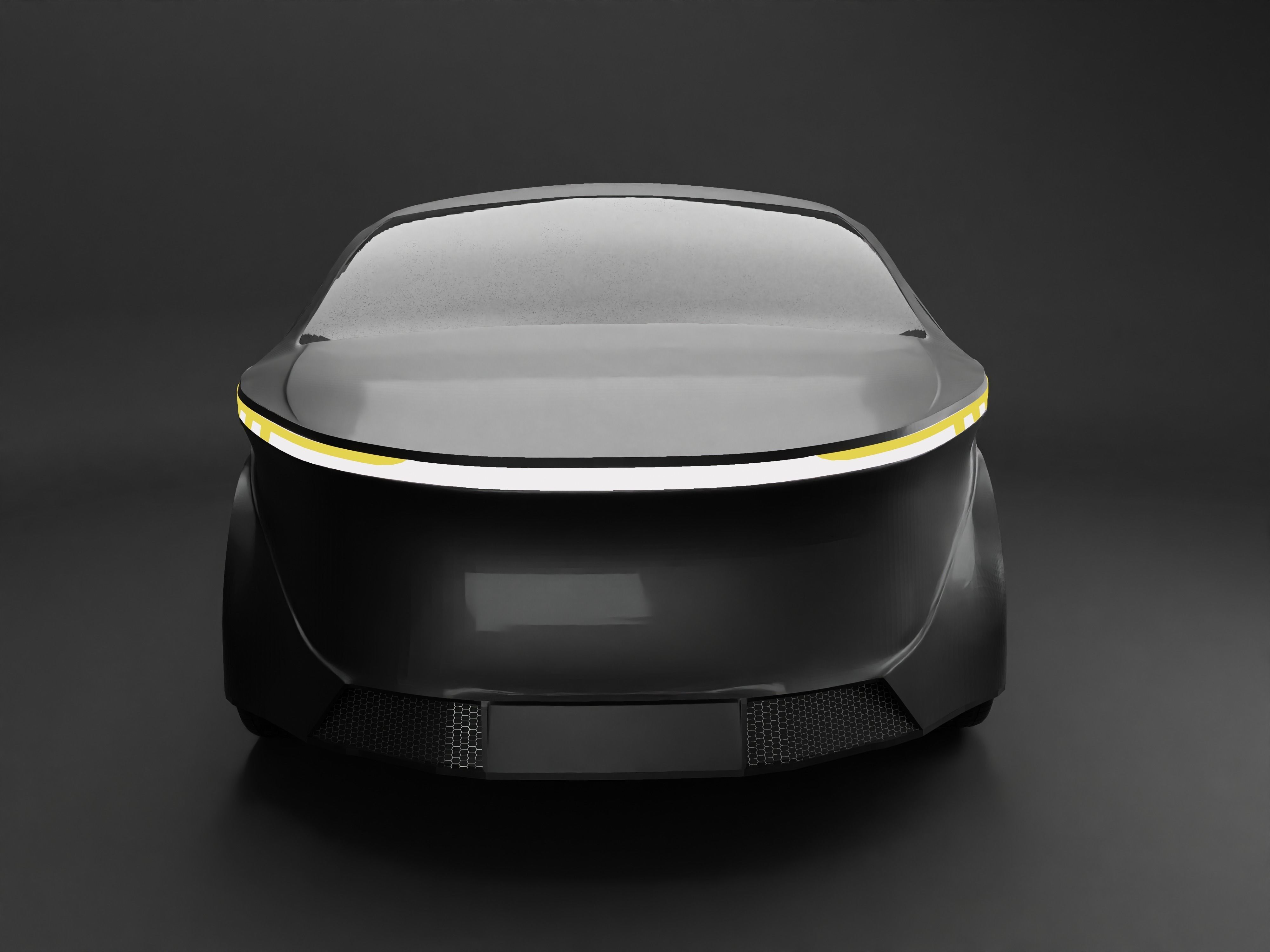 Car EV 3D Model 3D model_1