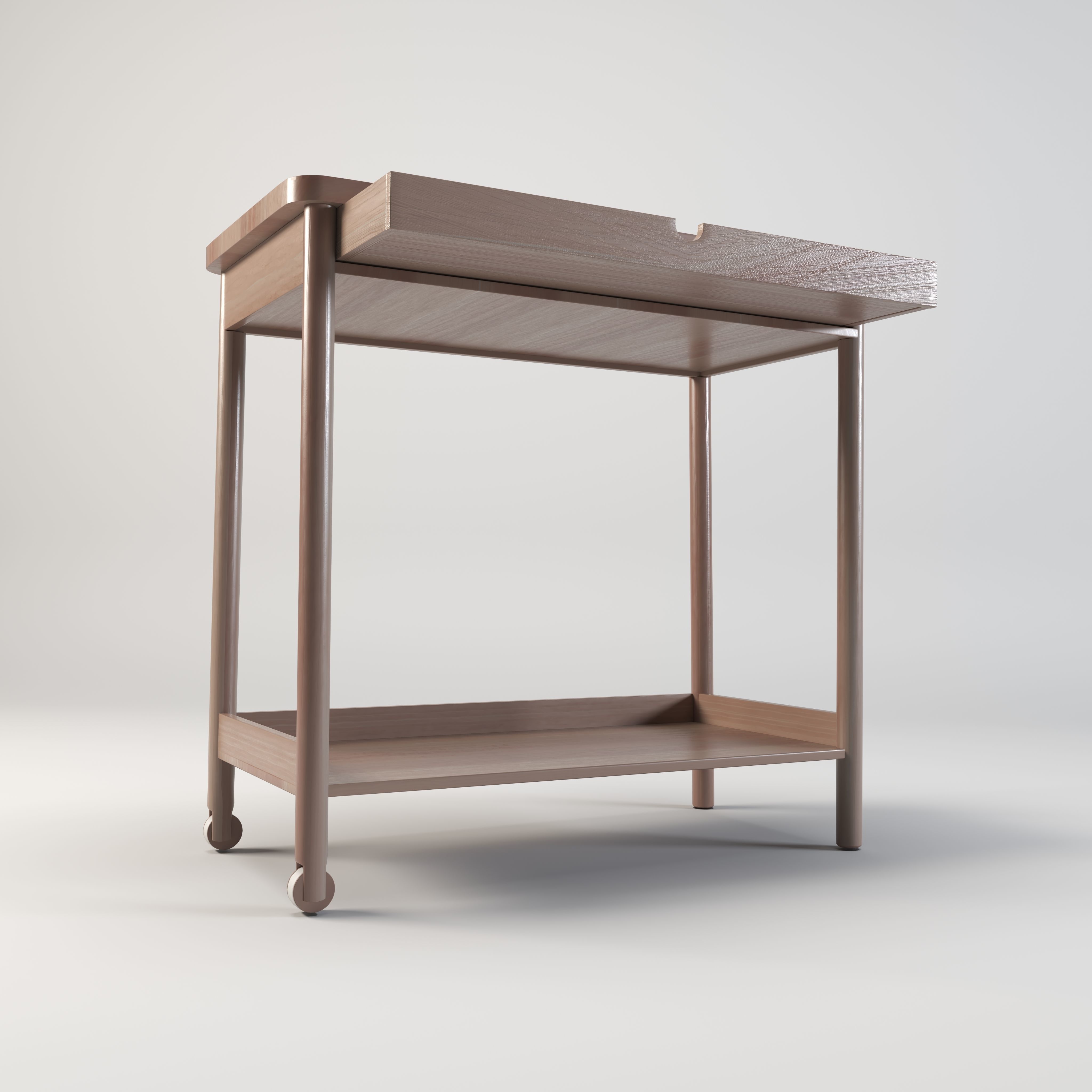 Computer Table - Computer Desk Low-poly 3D model_5
