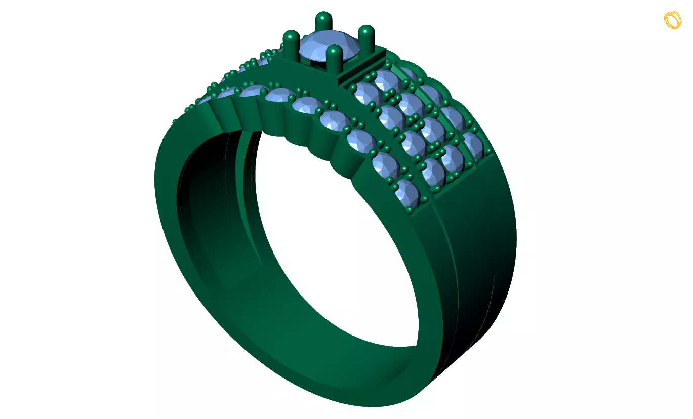Rings Free 3D print model