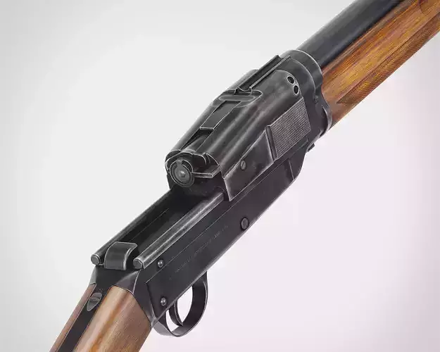 Sjogren Inertia Shotgun  Low-poly 3D model