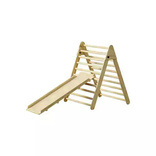 Childrens wooden pikler Varnish