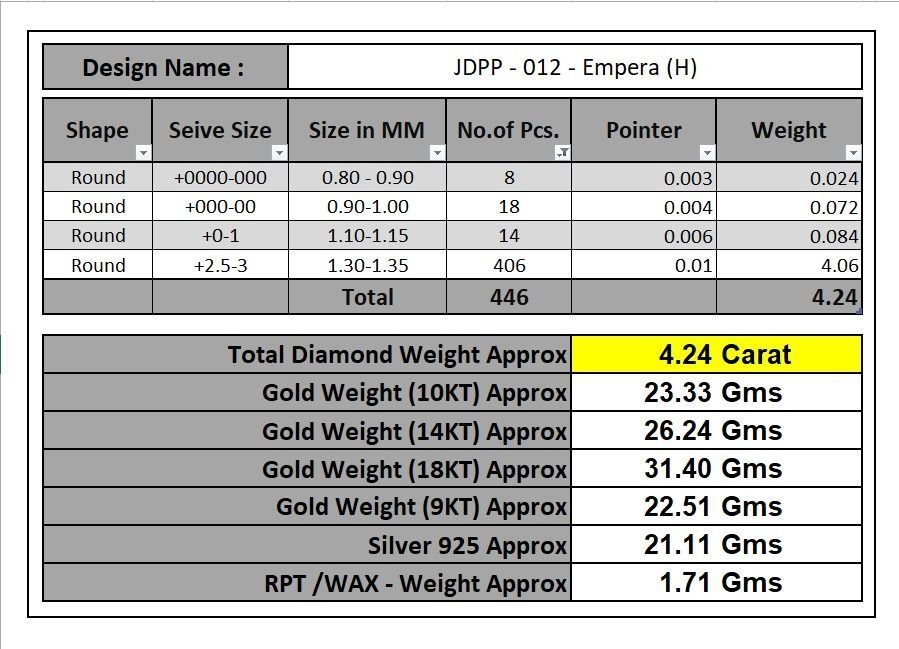 Custom Initial H Letter Diamond Pendant A to Z Alphabet Necklace 3D print model_16