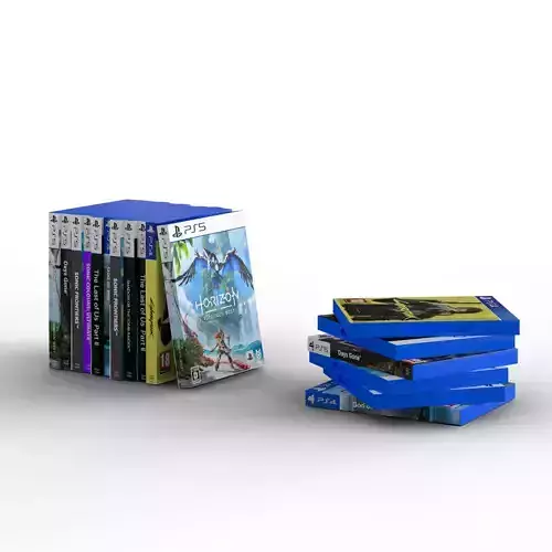 DVD Case Disks for PS5 and PS4 Games