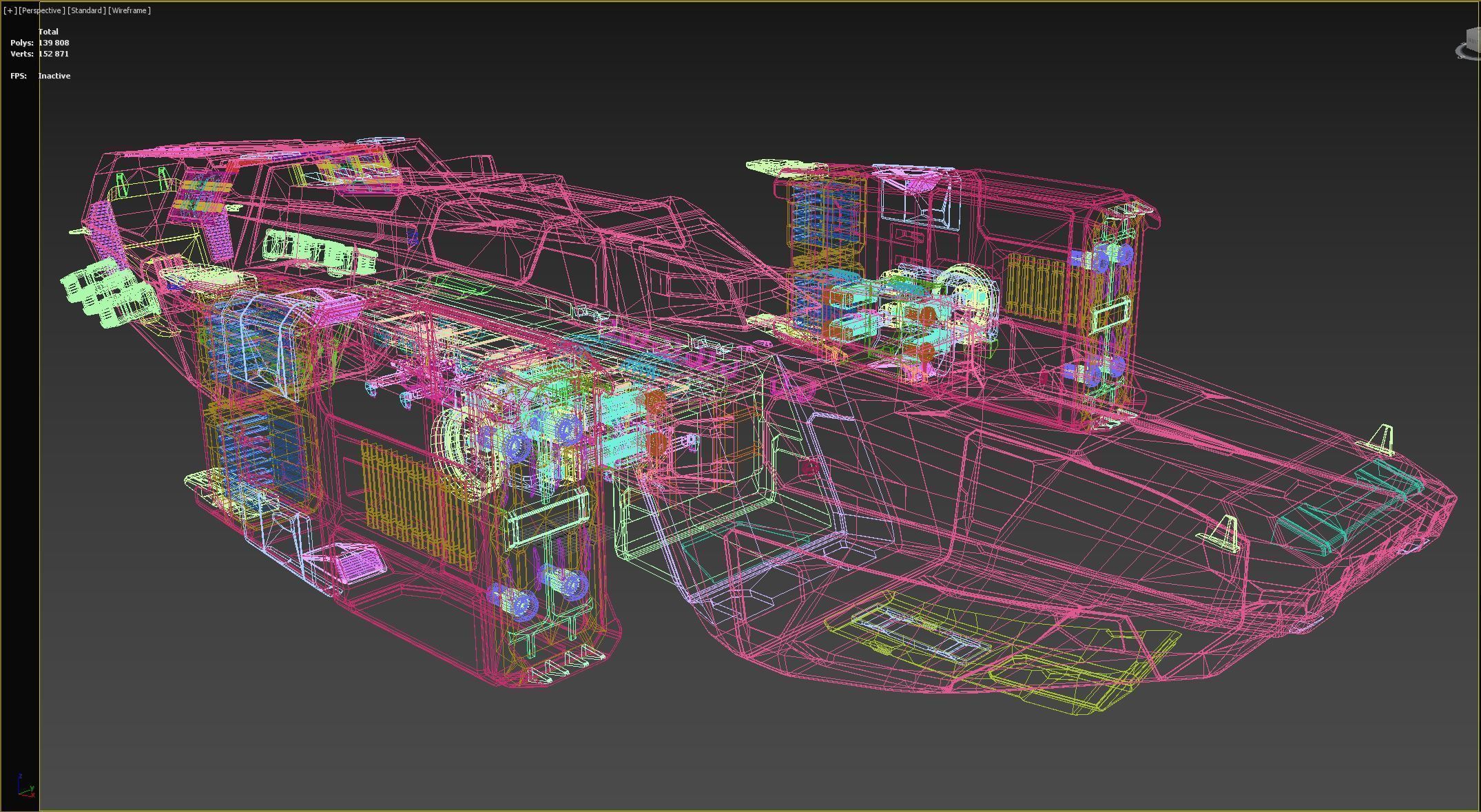 Sci-Fi Cargo Ship 3D model_22