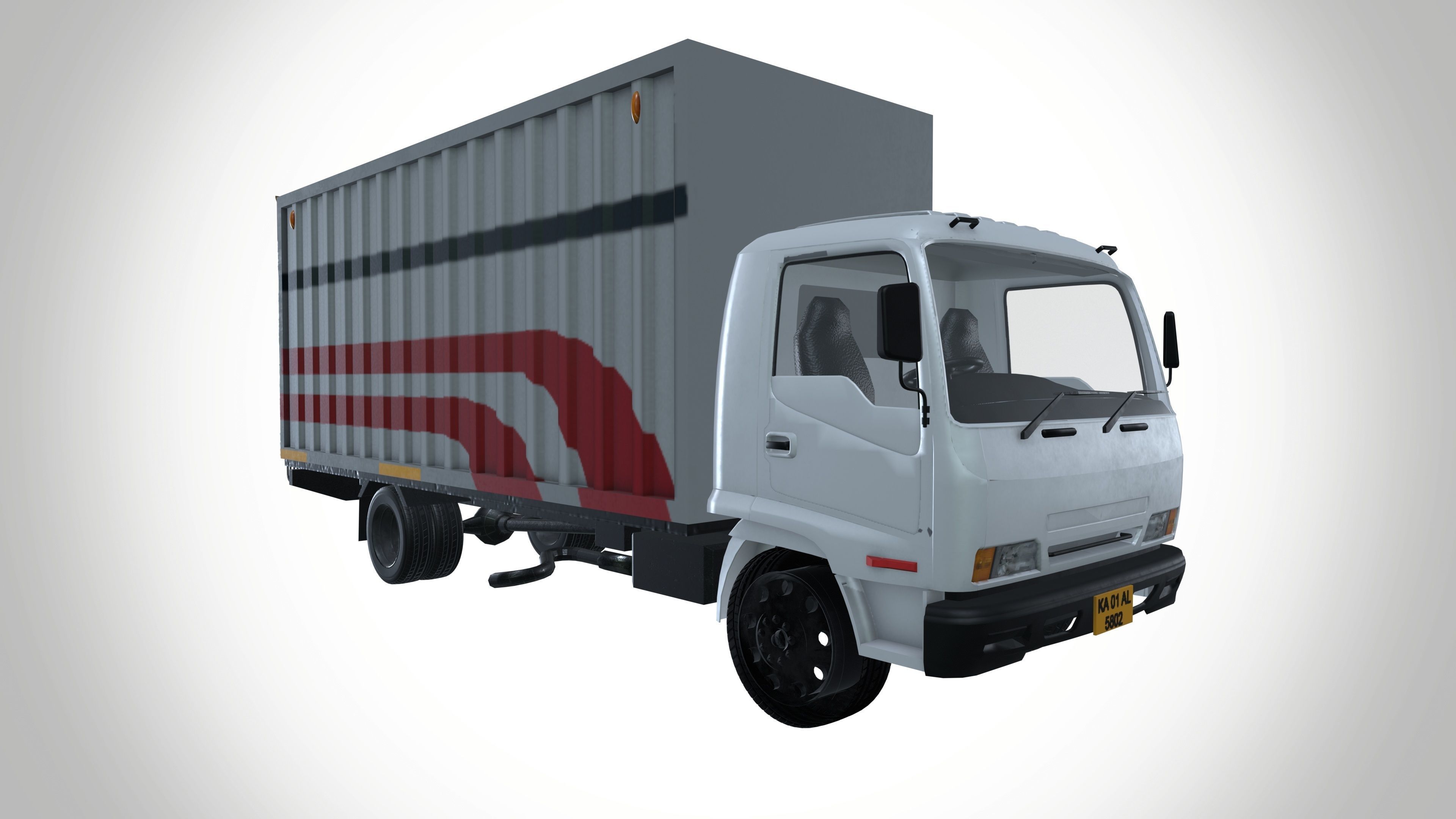 Toyota Truck 3D model_2