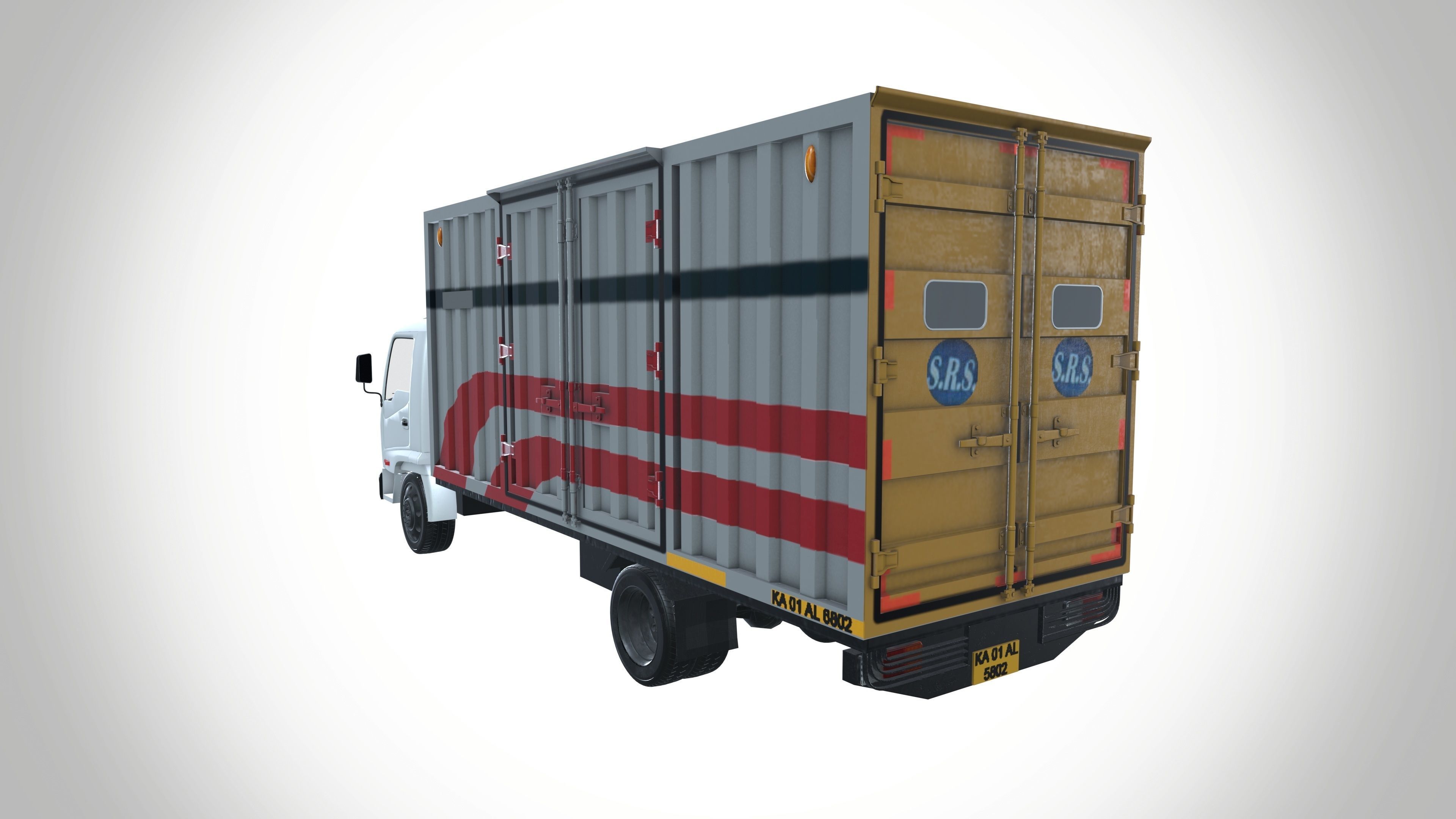 Toyota Truck 3D model_4