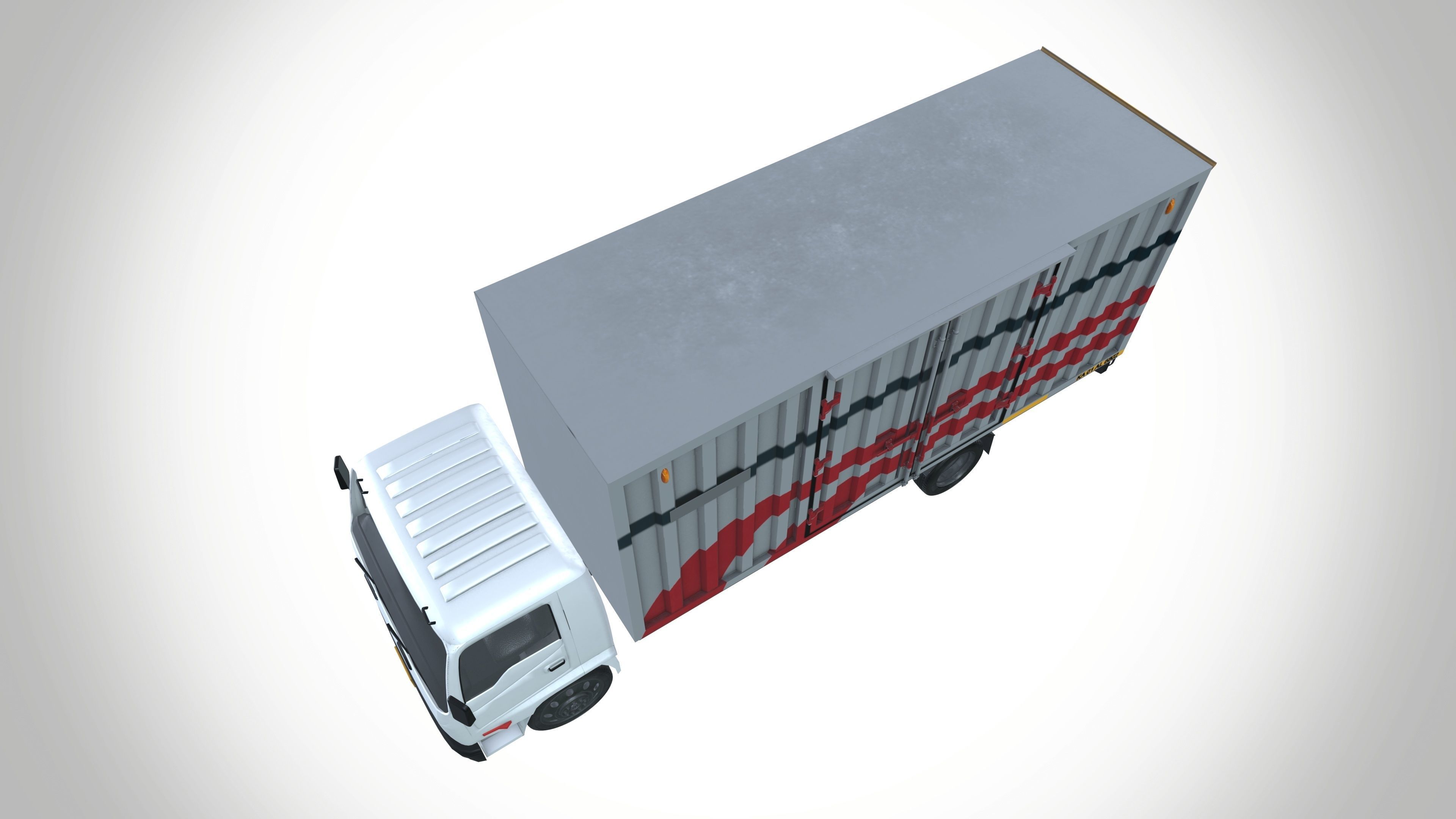 Toyota Truck 3D model_5