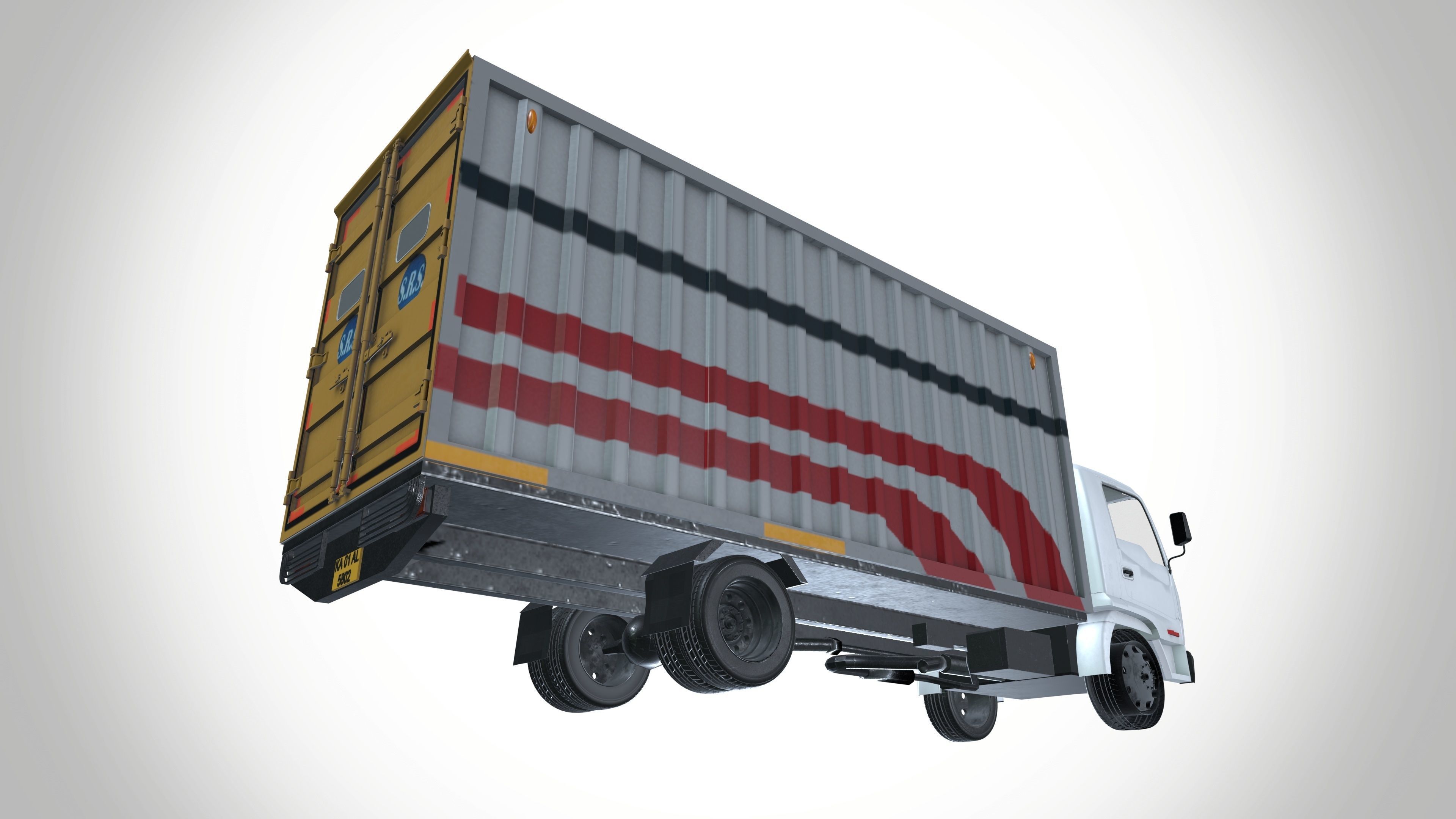 Toyota Truck 3D model_6