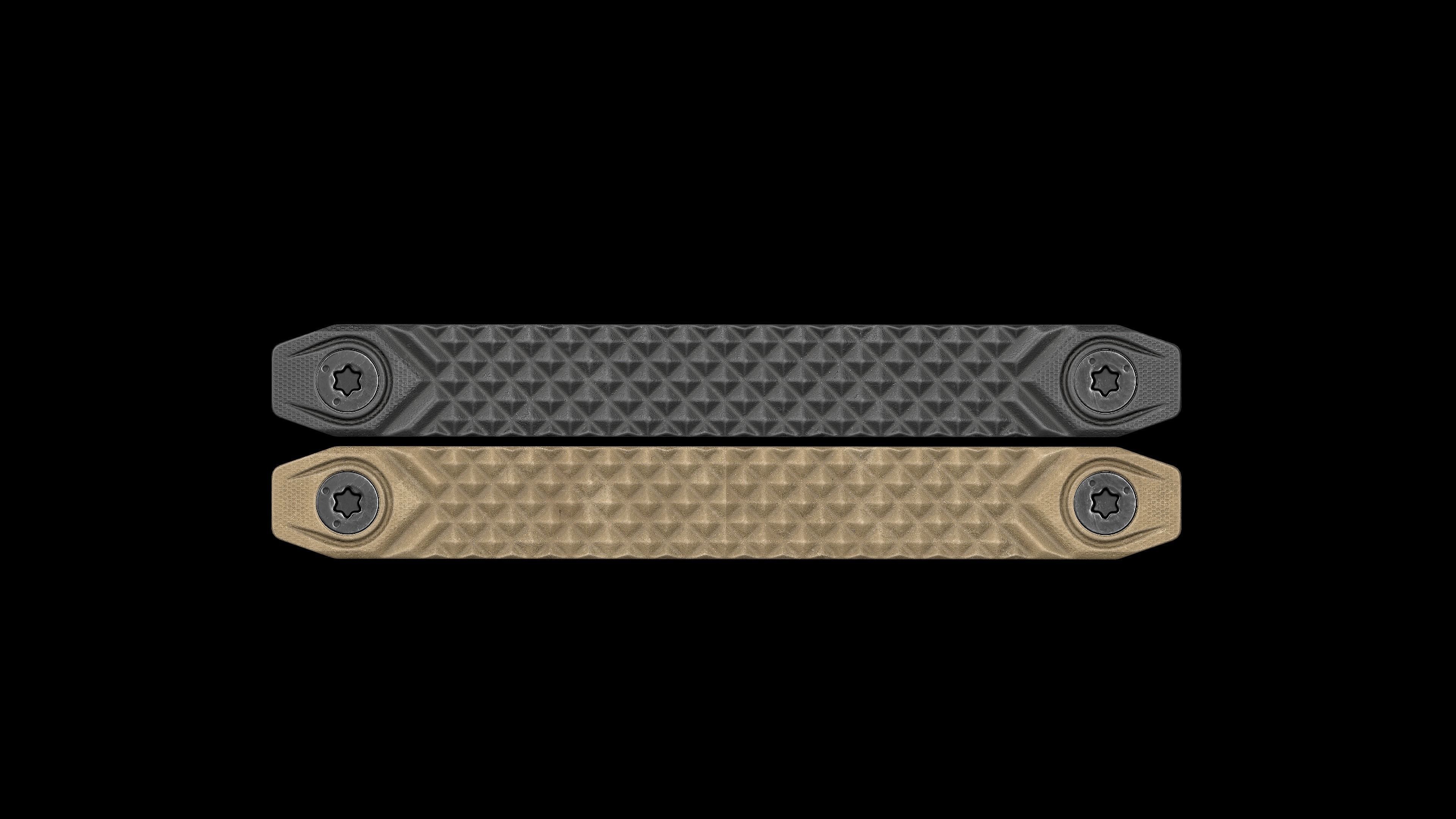 RailScales M-LOK Railcovers Low-poly 3D model_9