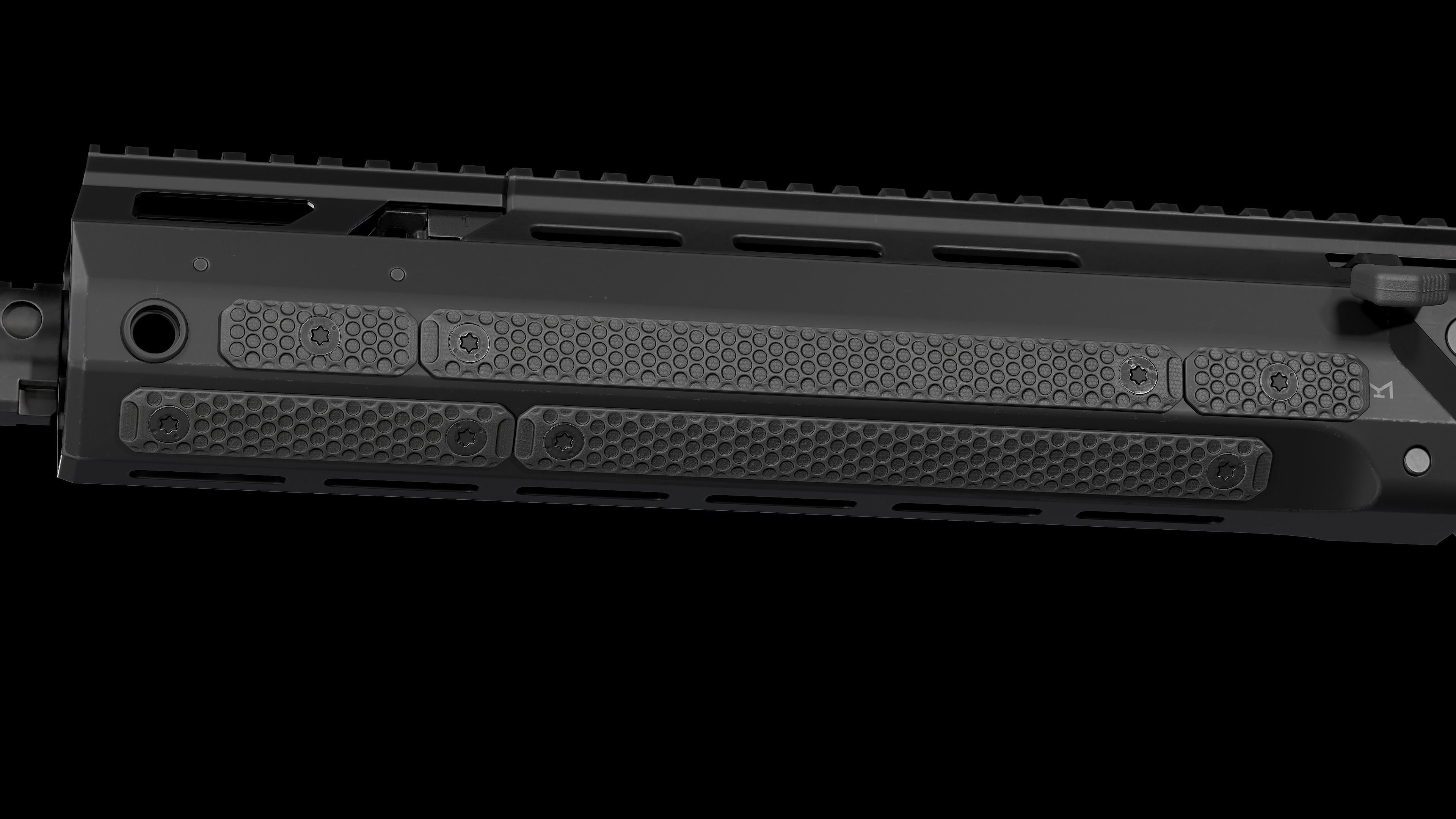 RailScales M-LOK Railcovers Low-poly 3D model_13