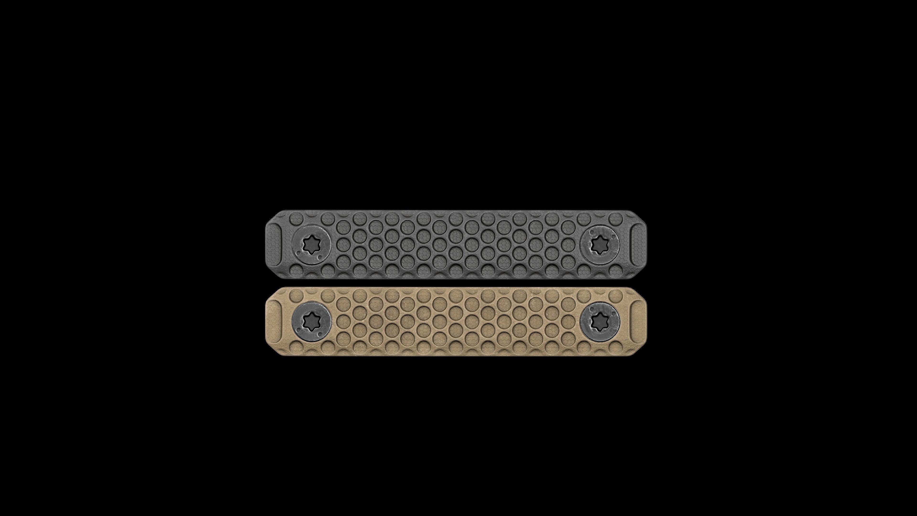 RailScales M-LOK Railcovers Low-poly 3D model_3