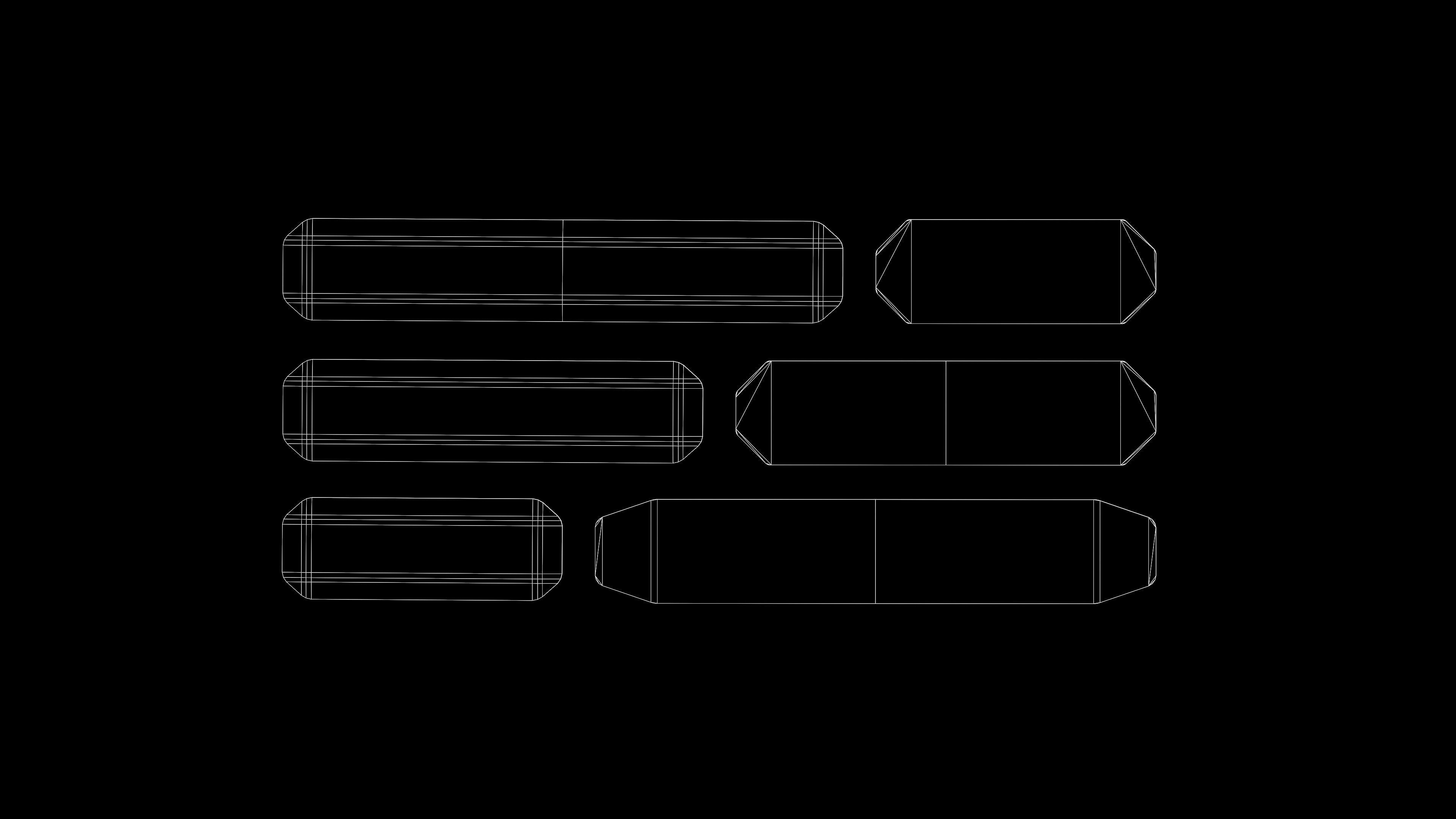 RailScales M-LOK Railcovers Low-poly 3D model_14