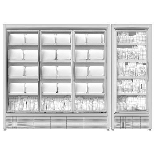 Meat fridge 3D model 5
