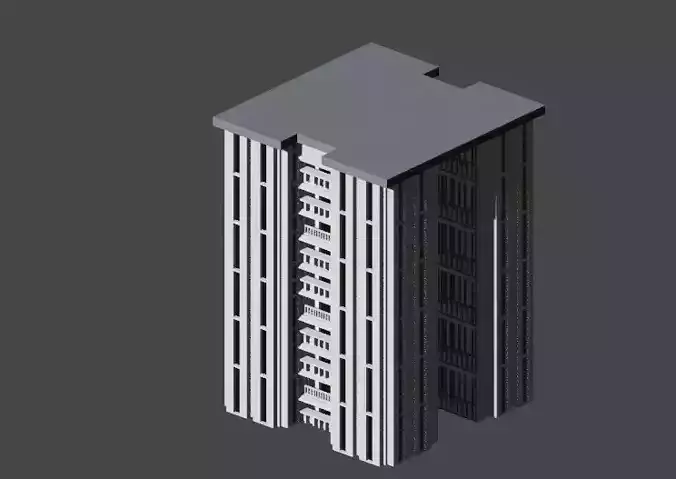 Realistic and well-crafted building