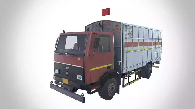 Mining Explosives Transport Truck 