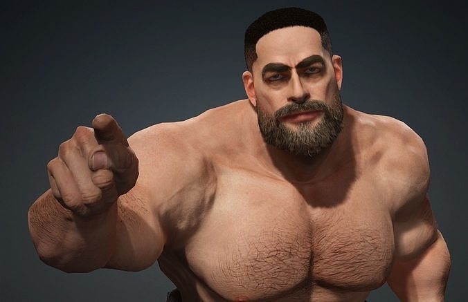Mighty Dwarf Free 3D model