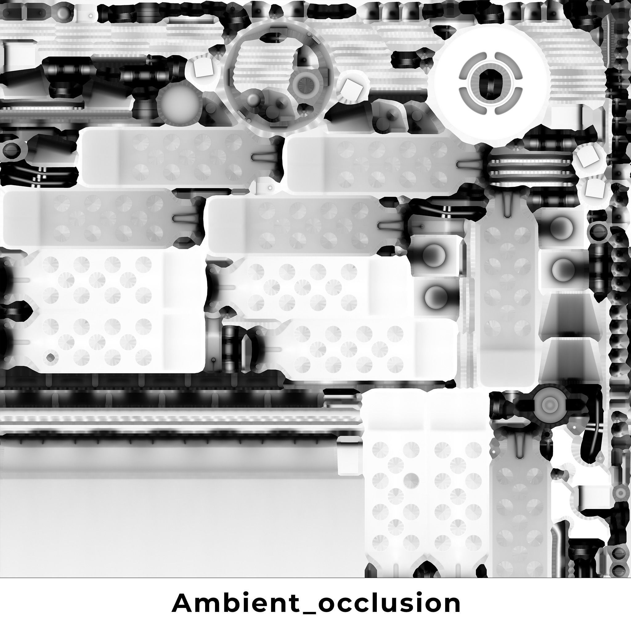 Anti-personnel fragmentation mine PON-2 with circular effect  Low-poly 3D model_14