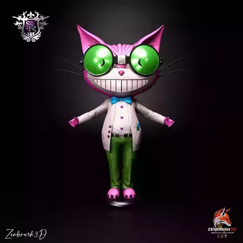 GENKI CAT - SAINTS ROW 3D PRINTING