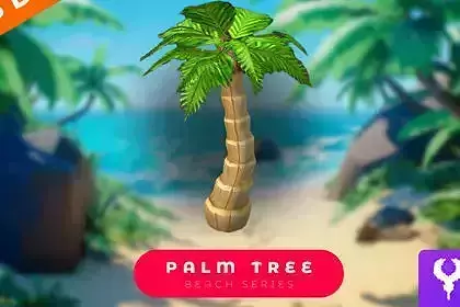 Cartoon Palm Tree