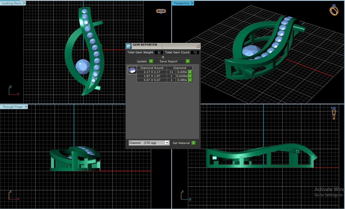 Pendant 3D print model_1