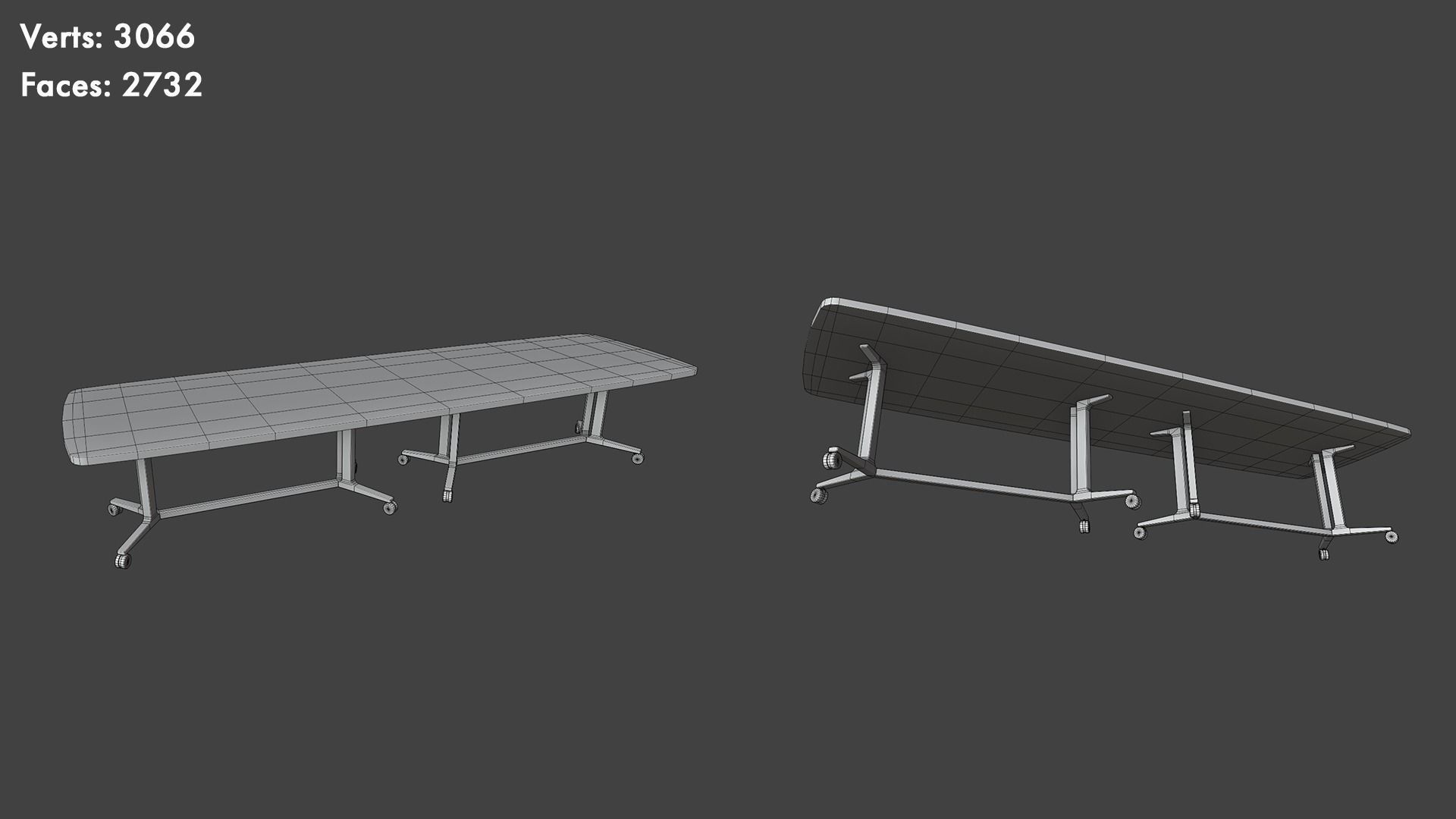 Low Poly Tables Pack Low-poly 3D model_40