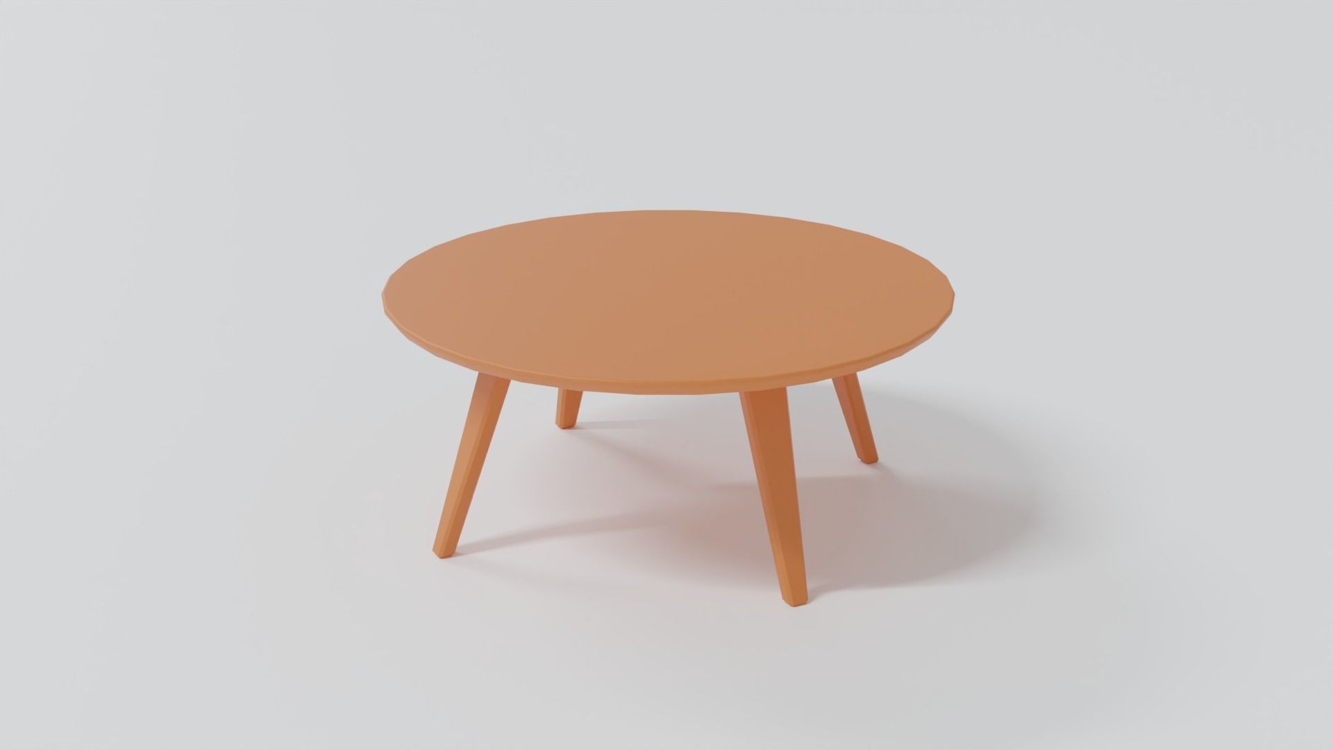 Low Poly Tables Pack Low-poly 3D model_2