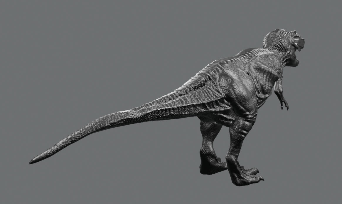 T-Rex 3D print ready 3D print model_5