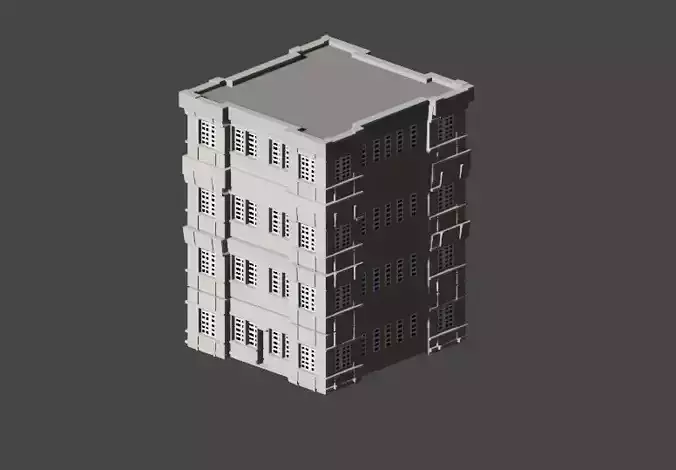 Realistic and well-crafted building