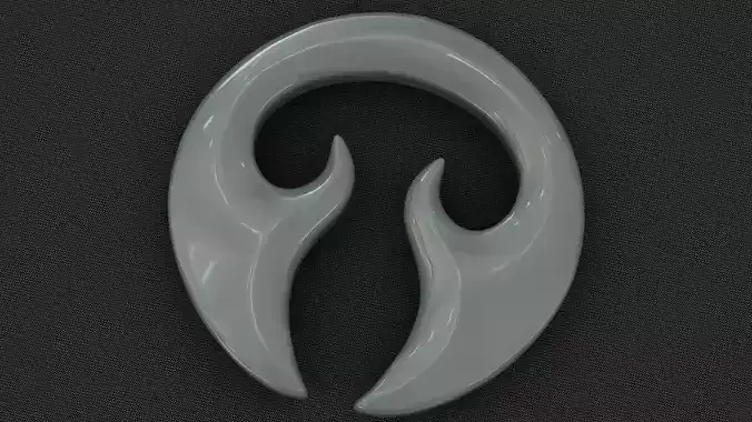 stnning wood pendent