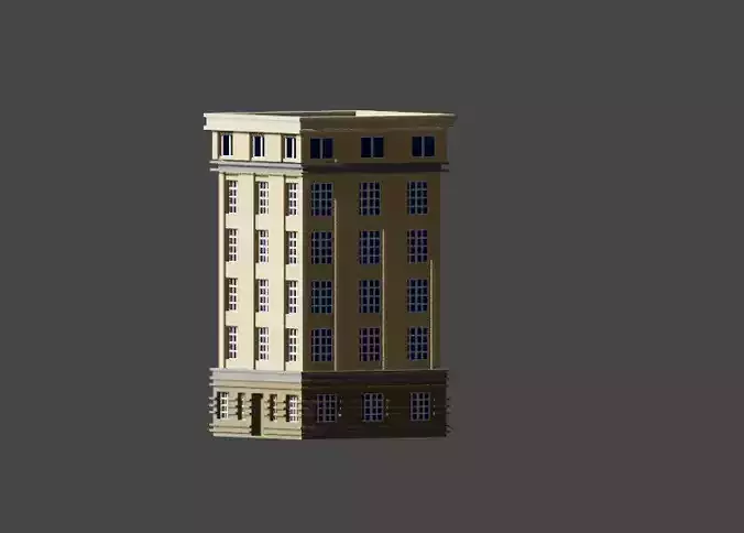 Realistic and well-crafted building