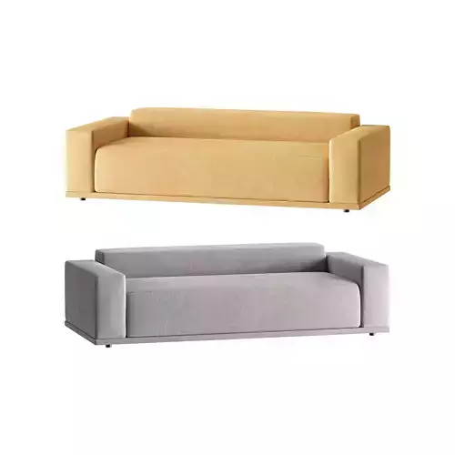 WHEAT PERFORMANCE VELVET SOFA