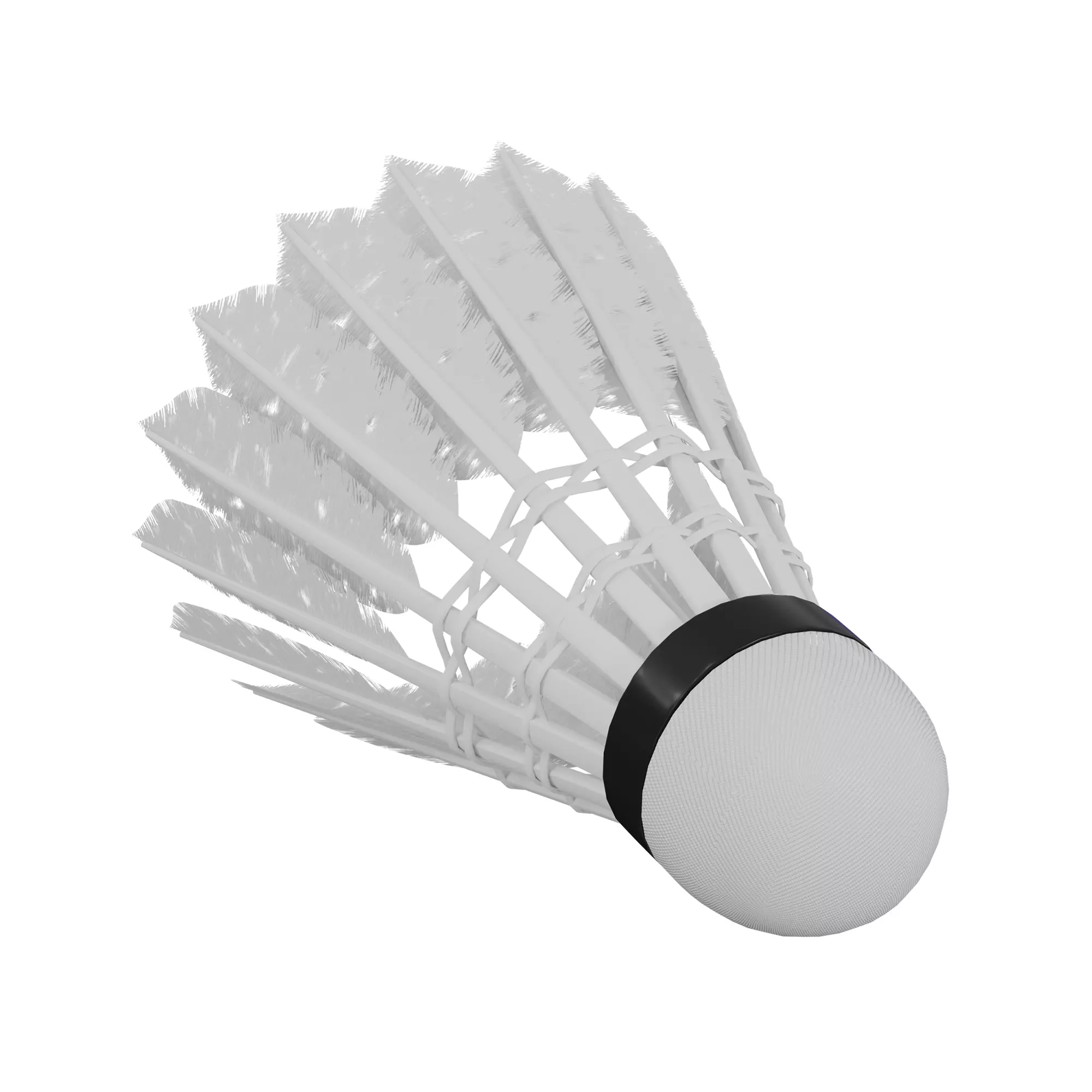 Badminton Shuttlecock 3D model