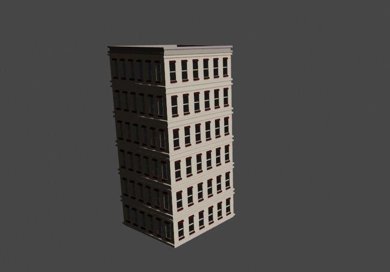 Realistic and well-crafted building 3D model_25