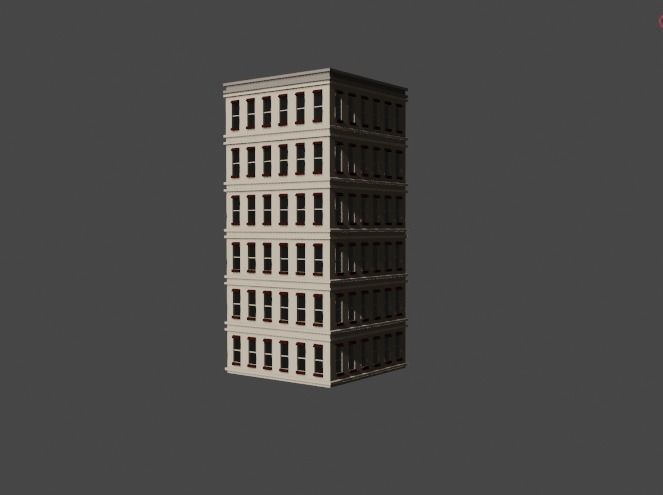 Realistic and well-crafted building 3D model_12