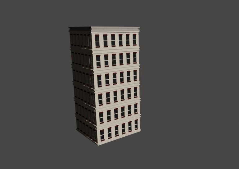 Realistic and well-crafted building 3D model_26