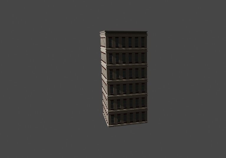 Realistic and well-crafted building 3D model_5