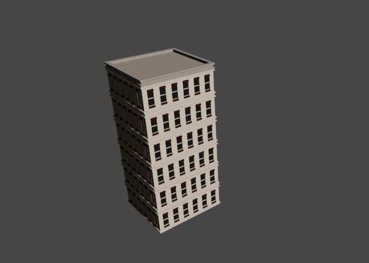 Realistic and well-crafted building 3D model_19