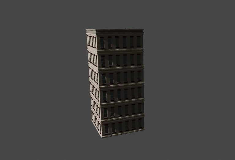 Realistic and well-crafted building 3D model_24