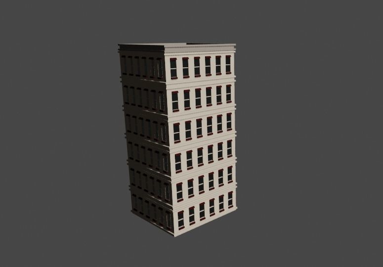Realistic and well-crafted building 3D model_27